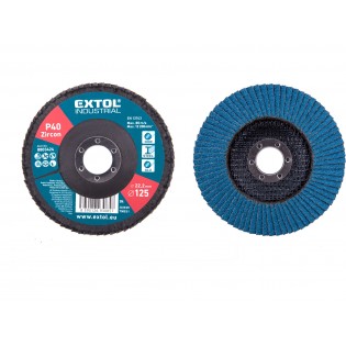 Диск ламелен абразивен циркониум, P40,125mm